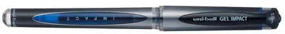 Pix cu gel Uniball Gel Impact – Albastru, 1.0 mm
