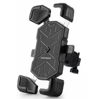 Suport pentru smartphone biciclete rotire 360°, compatibil 4,5-7,2 inch Gri