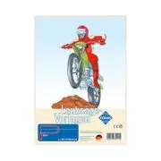 Sablon din lemn, motocicleta, pentru traforaj, dimensiunea A4, Pebaro 351/1S