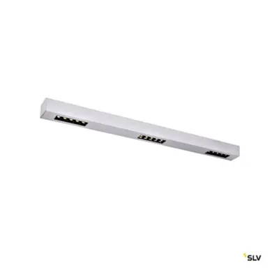 Q-LINE CL, LED Indoor ceiling light, 1m, BAP, silver, 4000K