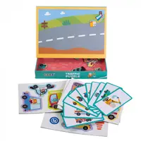 Carte Magnetica cu Puzzle - Traffic