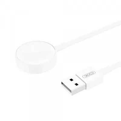 Incarcator Wireless XO Design CX012 pentru Apple Watch Series, USB-A, Alb
