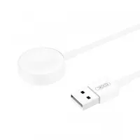 Incarcator Wireless XO Design CX012 pentru Apple Watch Series, USB-A, Alb
