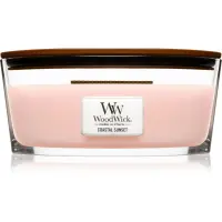 Woodwick Coastal Sunset lumânare parfumată cu fitil din lemn (hearthwick) 453 g
