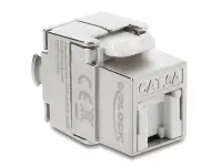 Keystone RJ45 la LSA Cat.6A ecranat tool-free dust protection, Delock 90706