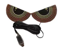 Set Ochi Led Devil's Eyes cu 10 jocuri de Lumini
