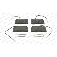 Set placute frana, frana disc FERODO FDB1545