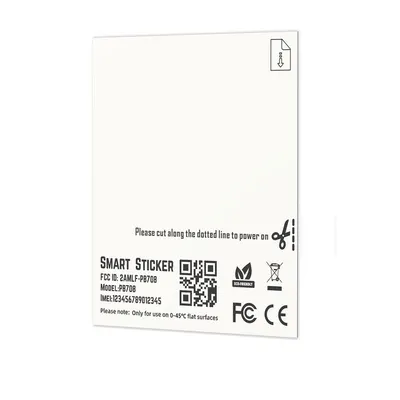 Tracker Tag Bluetooth Jimi IoT Smart Sticker PB708, BLE 5.3, acumulator 25 mAh, autonomie 40 zile