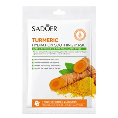 Sadoer Masca de fata 25 g Turmeric Hydration Soothing