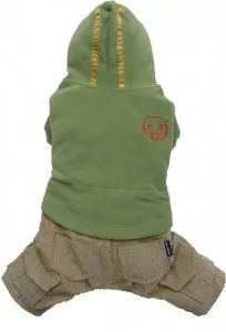 Salopeta cu pantalon - Verde - 2XS