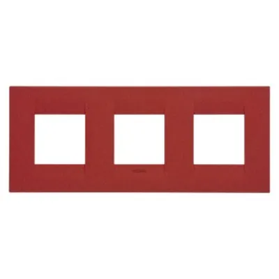 Placa ornament CProiector HORUS GEO International - IN PAINTED TECHNOPOLYMER - 2+2+2 modul HORIZONTAL - RUBY - CProiector HORUS