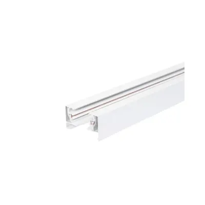 Sina monofazata pentru spoturi LED, alb mat, 1000W, IP20, aluminiu, 100 x 3.4 x 1.9 cm