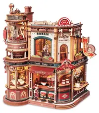Model asamblabil Robo Time - Fabrica de cafea visată