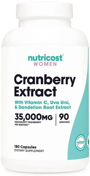 Women Cranberry Extract, 180 capsule, Nutricost