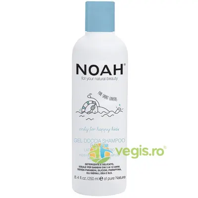 Gel de Dus si Sampon pentru Copii cu Lapte si Zahar 250ml