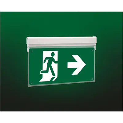 Corp de iluminat Exit 12LED (7.5VA) permanent/ne permanent 1.5