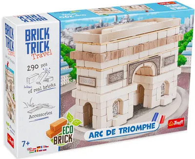 Мodel decorativ Trefl Brick Trick Travel - Arca triumfală