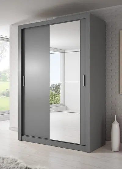 Dressing Mara 3 , Gri , 150x215x60 Cm
