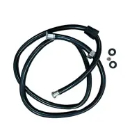Furtun + para dus scafa frizerie - Negru - 108