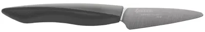 Cuțit decojit din ceramică KYOCERA - SHIN, 7.5 cm, negru