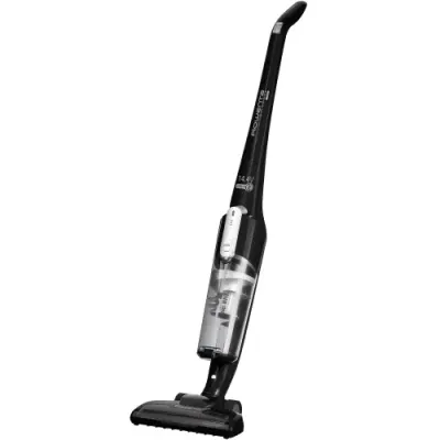 Aspirator vertical fara fir Rowenta RH6545WH AFE Light, 30W, 14.4V, autonomie 30 min, led incorporat, Negru