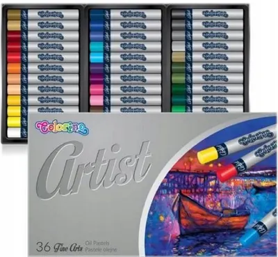 Pasteluri uleioase Colorino Artist – 36 culori