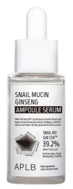 APLB Ser facial Snail Mucin Ginseng, 40 ml