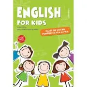 English for kids, caiet de lucru pentru clasa a 4-a, Editie color