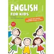 English for kids, caiet de lucru pentru clasa a 4-a, Editie color