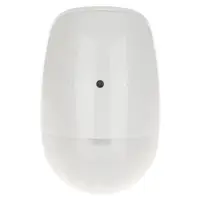 Detector de miscare wireless PIR si geam spart Hikvision AX PRO DS-PDPG12P-EG2-WE, 12 m/8 m, 85/120 grade, 52 zone, pet immunity, creep zone, 868 MHz, RF 1600 m