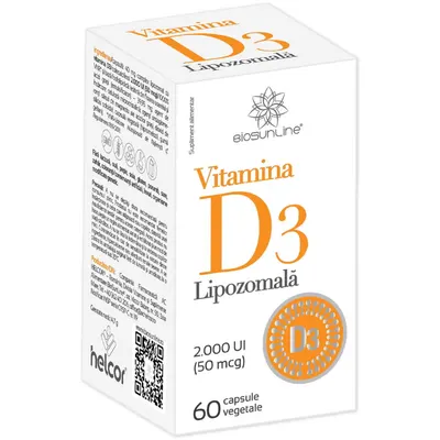 Vitamina D3 Lipozomala 60cps