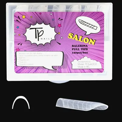 Salon Balerina Full Tips 120pcs, Box