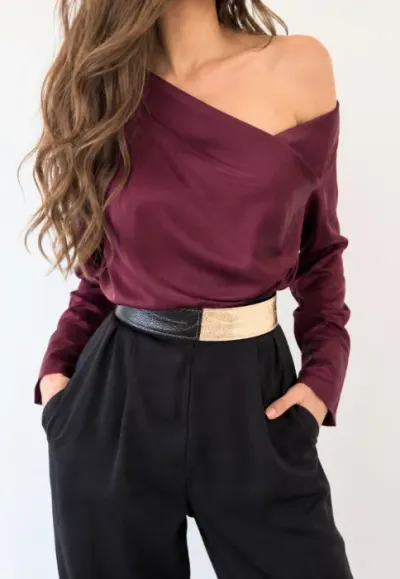 Centura handmade lucrata manual din piele naturala aurie si neagra de efect