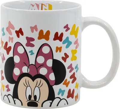 Cană ceramică Stor Minnie Mouse - So Edgy Bows, 325 ml