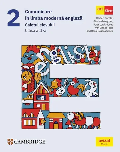 Comunicare în limba modernă 1. Engleză. Caietul elevului. Clasa a II-a - Paperback brosat