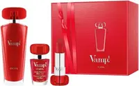 Pupa Set Vamp! Red - Apă de parfum, lac de unghii și ruj, 50 + 9 ml + 3.5 g