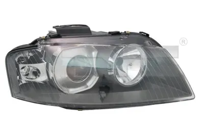 Far dreapta (D2S H7, reglaj electric, cu motoras, fundal negru) AUDI A3 2003-2008