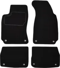 Covorase auto (set, velur, 4 bucati, culoare negru) SKODA SUPERB I intre 2001-2008
