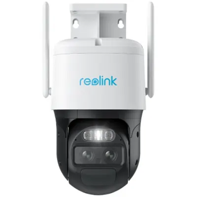 Camera supraveghere rotativa GSM 4G PTZ Reolink TrackMix LTE G770, 4 MP, 2.8 - 8 mm, lumina alba / IR 30 m, dual band, microfon, difuzor, slot card