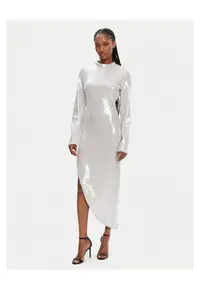 Rochie Femei - Poliester reciclat - Argintiu -