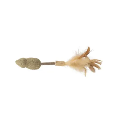 TRIXIE Lolly cu Matabi, jucărie interactivă pisici, catnip, lemn, maro, 20cm