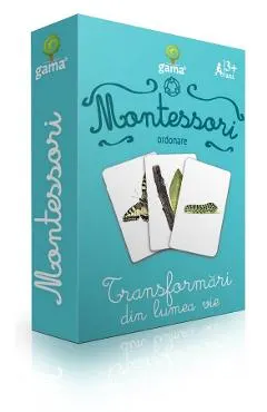 Montessori. Ordonare: Transformari din lumea vie