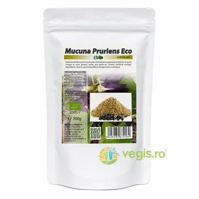 Mucuna Pruriens Pulbere Ecologica/Bio 200g