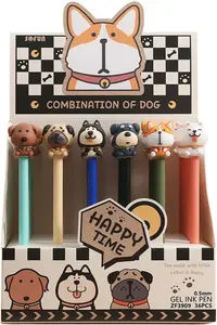 Pix cu gel șters B-Max Happy Time - Cu figurina, sortiment