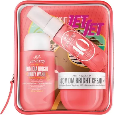 Sol De Janeiro Set Bom Dia Jet Set, cu penar, 3 piese