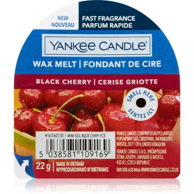 Yankee Candle Black Cherry ceară pentru aromatizator 22 g