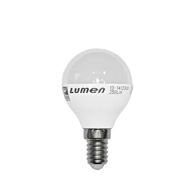 Bec sferic mat cu LED E14 7W (≈70w) lumina calda L 78mm