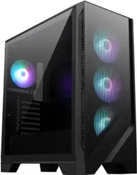 Cutie MSI - MAG FORGE 320R Airflow, mid tower, negru/transparent