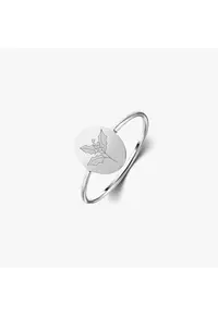 Inel din argint Birthflower - December Holly