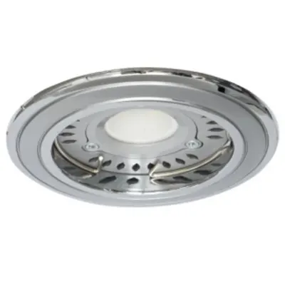 Rama INCASTRABILA pentru spot , fixA, CORP CROM PERLAT/NICHEL, MR16